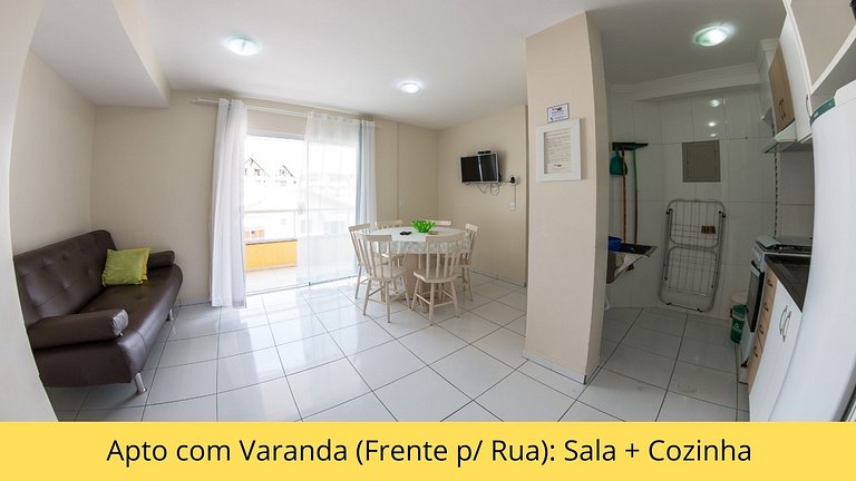 apartamento frente rua