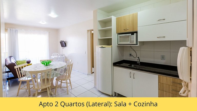 apartamento com sacada lateral